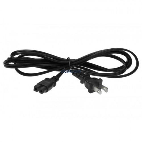 Buy premium quality 10ft 18 AWG 2-Slot Polarized Power Cord (IEC320 C7 to NEMA 1-15P), at the lowest prices (upto 90% off retail). Fast shipping! Lifetime technical support! Read https://bit.ly/2GMAWty
