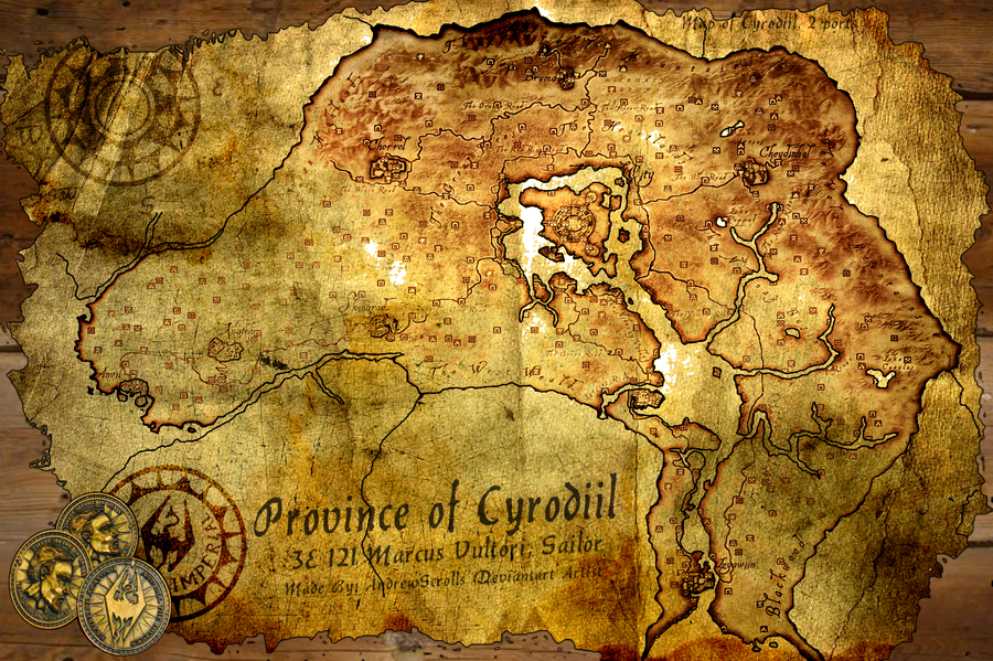 The elder scrolls 4 oblivion карта - 96 фото