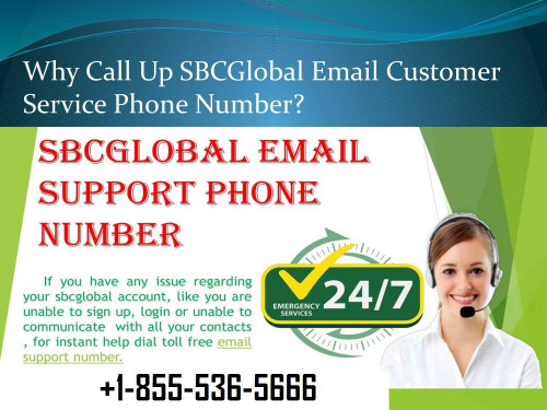 Whether you are dealing with lost password issues or contact list problem, our smart technicians are always here to help you. Dial SBCGlobal Email Support +1-855-536-5666 to get rid of any sort of email issues today. more info visit here:- https://www.customerhelplinesupport.com/sbc-global-email-support.html