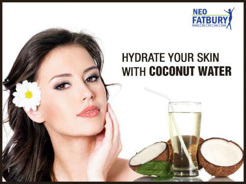 skin coconut water