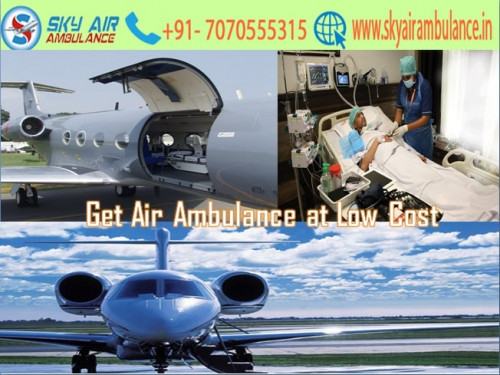Sky Air Ambulance always provides the most trusted Air Ambulance for the safe transfer of the ill patient from Chennai. It gives the complete modern medical aid to the patient during transportation. Sky Air Ambulance Service in Chennai is any-time providing full ICU Setup, at a low cost.
More@ https://goo.gl/wwKLgM