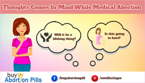 During a medical abortion procedure, a woman goes through hundreds of thoughts running into your mind, however, you must relax and have patience
https://goo.gl/HJRBsH