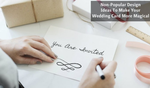 Confused about the kind of wedding invitation card design you should go for? Opt for something non-popular that's still exceptional in the appearance. Know more at https://www.jadgraphicdesigning.com/5-non-popular-design-ideas-to-make-your-wedding-card-more-magical/